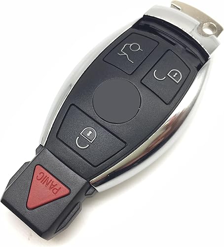 Funda de repuesto para llave de entrada para Mercedes Benz W203 W210 W211 AMG W204 C E S CLS CLK CLA SLK Classe Car Remote Control Shell