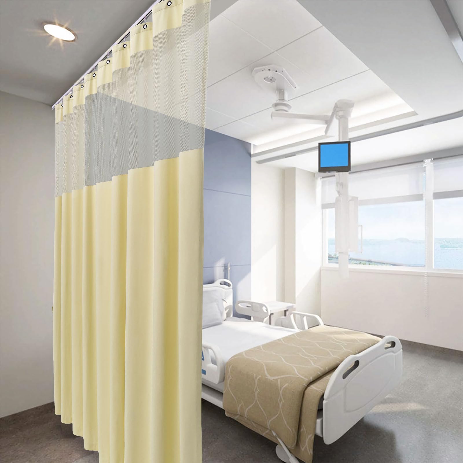 Medical Privacy Screen - Lakeblue 15x8ft -12