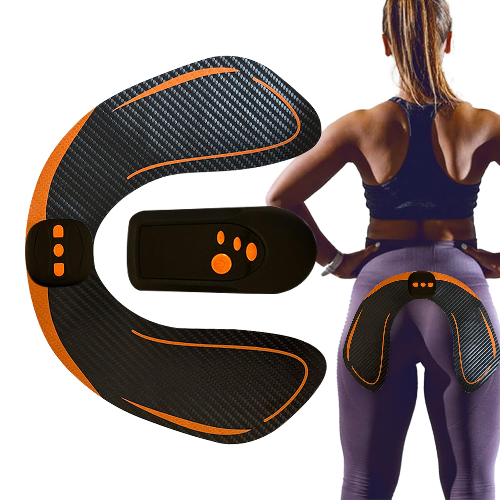 Ceinture d'Entraînement pour Fessiers - Stimulateur Fessier Électronique Tonifiant Musculaire | Ceinture d'Entraînement Physique Beauté Corporelle pour Niveaux