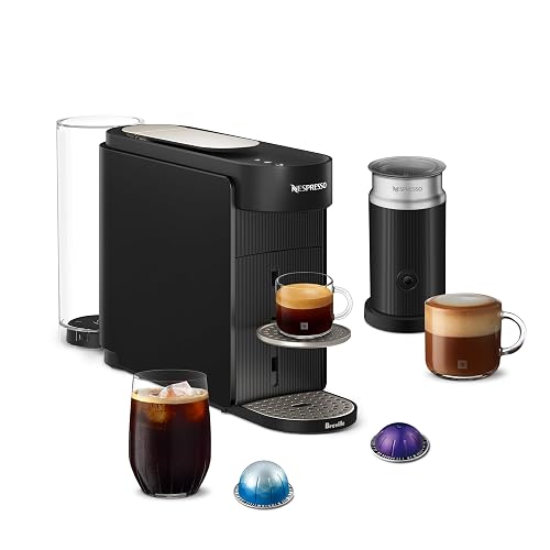 Nespresso Vertuo Up Coffee and Espresso Maker with Aeroccino, by