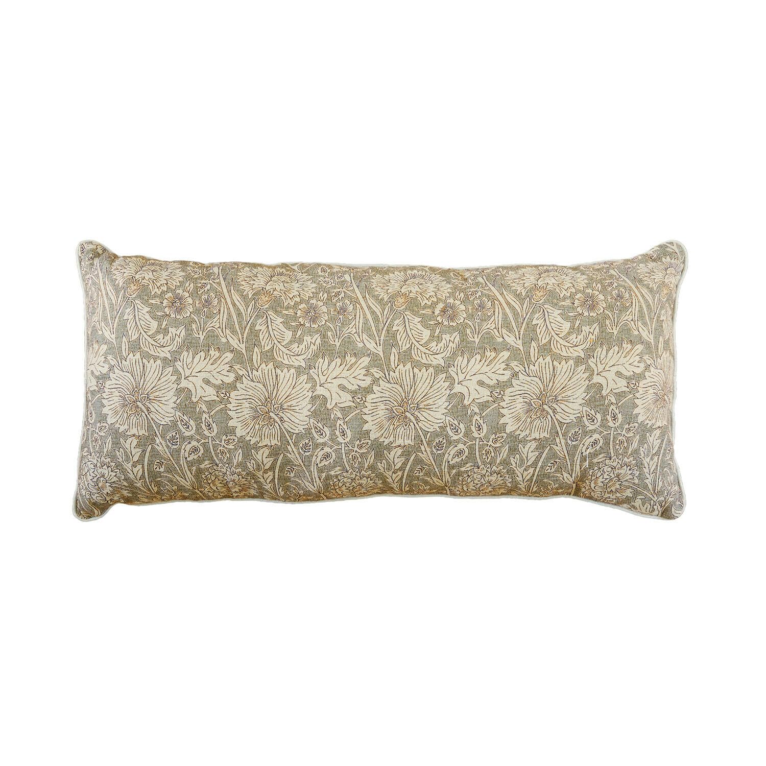 Loberon Kissen Jardin Royale, braun