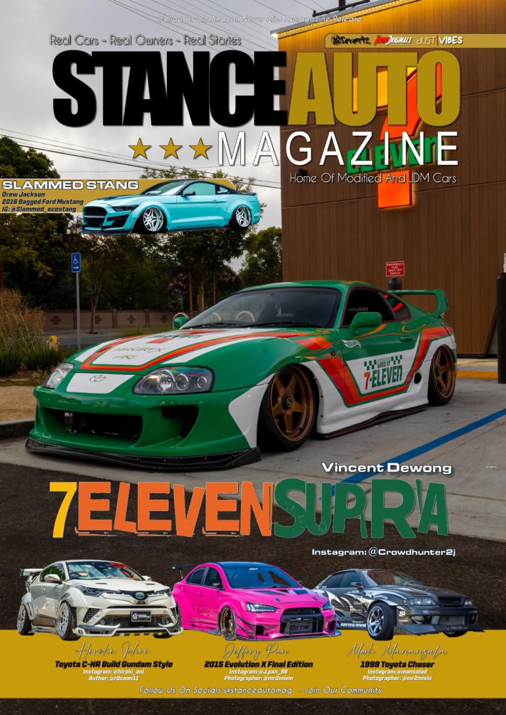 Stance Auto Magazine November 2025: Modified Cars From The Tuner Scene (Stance Auto 2025 Magazines)