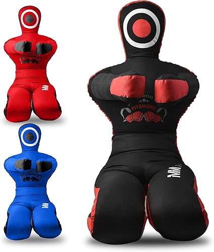 FITEMORE Grappling Dummy MMA Saco de boxeo sin relleno Lucha Maniquí Judo Karate Entrenamiento Fitness BJJ Jiu Jitsu Brasileño Artes Marciales