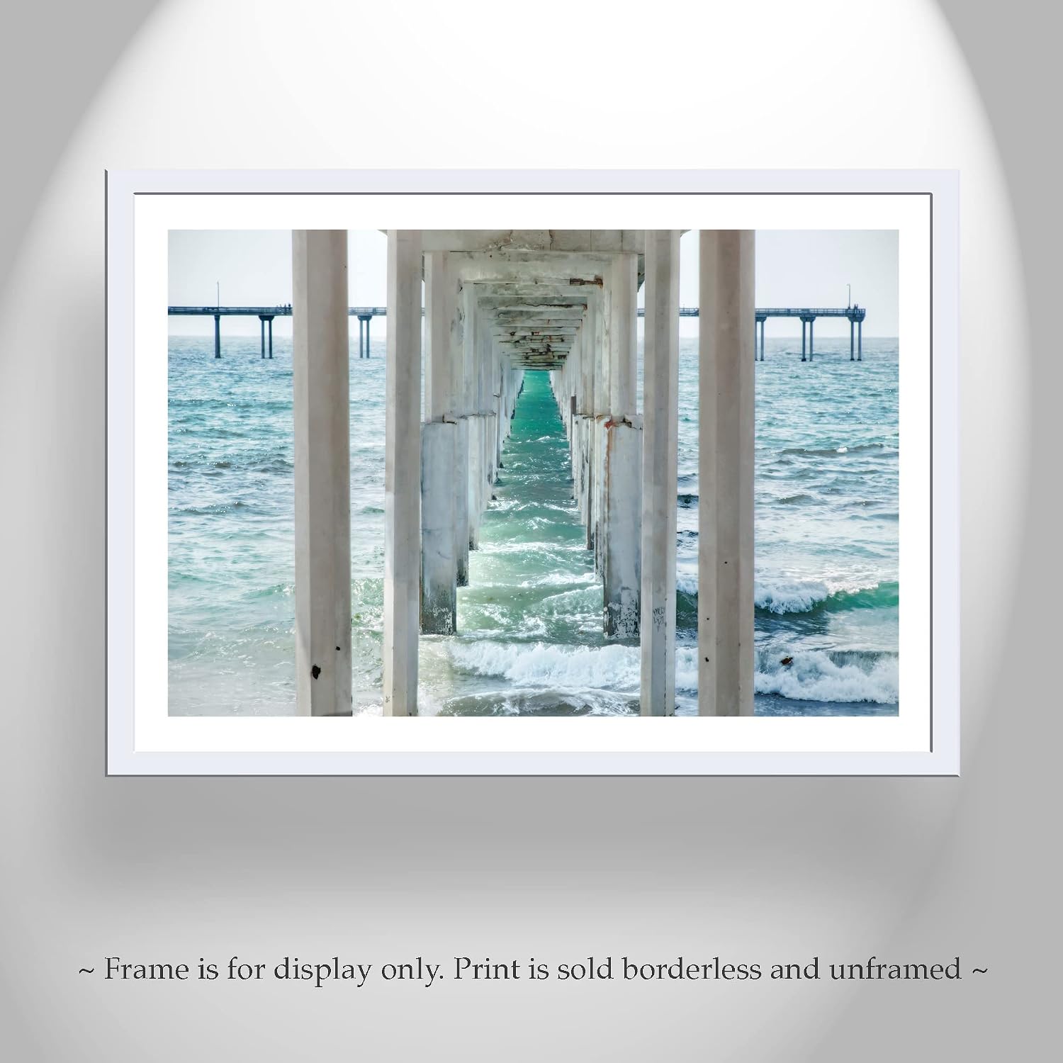 Ocean Beach Pier San Diego California Art Photograph