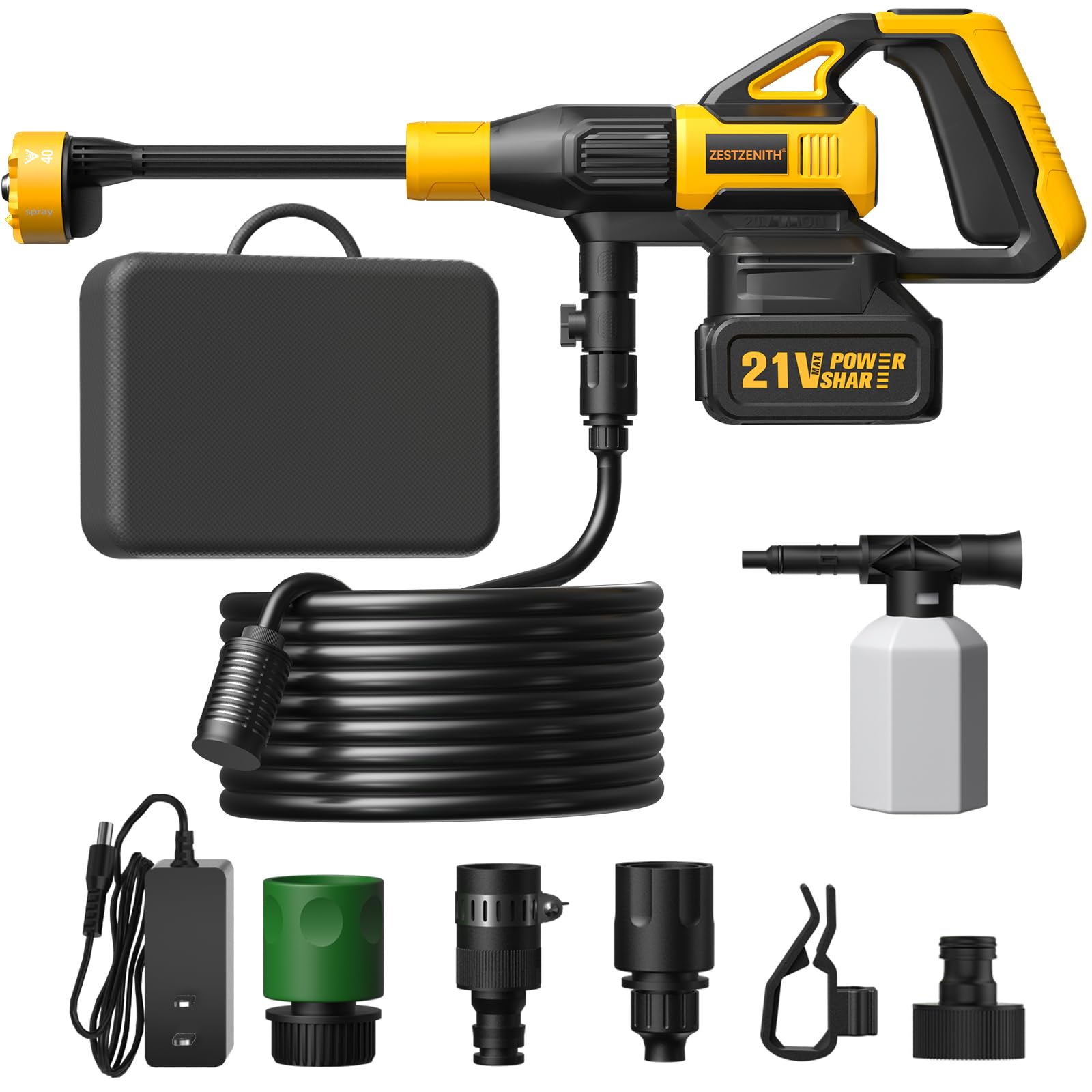 ZestZenith Cordless Pressure Washer