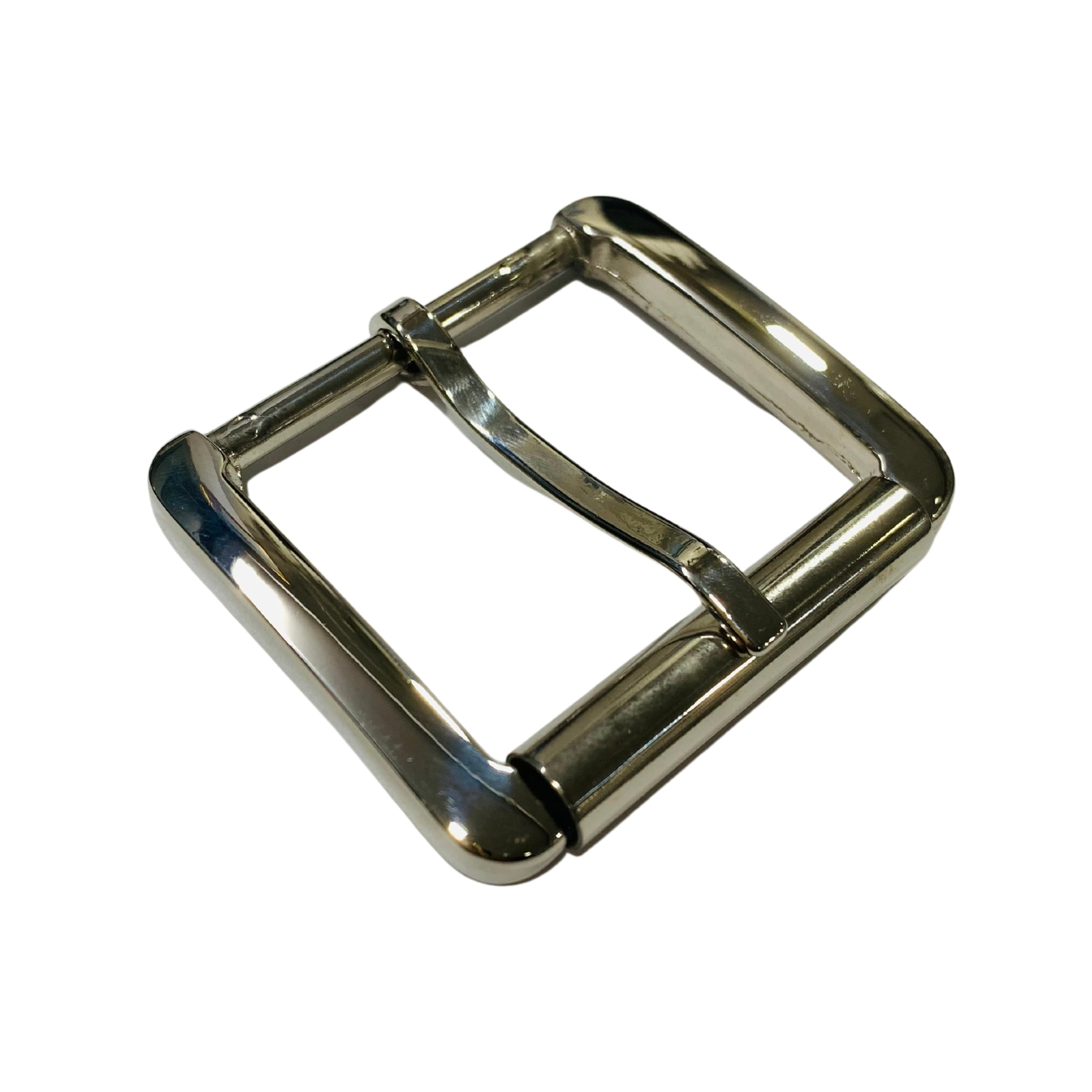 Classic Single Replacement Heavy Duty Roller Belt Buckle For Men & Women KB- 166 Nickle for 40mm Belt Strap