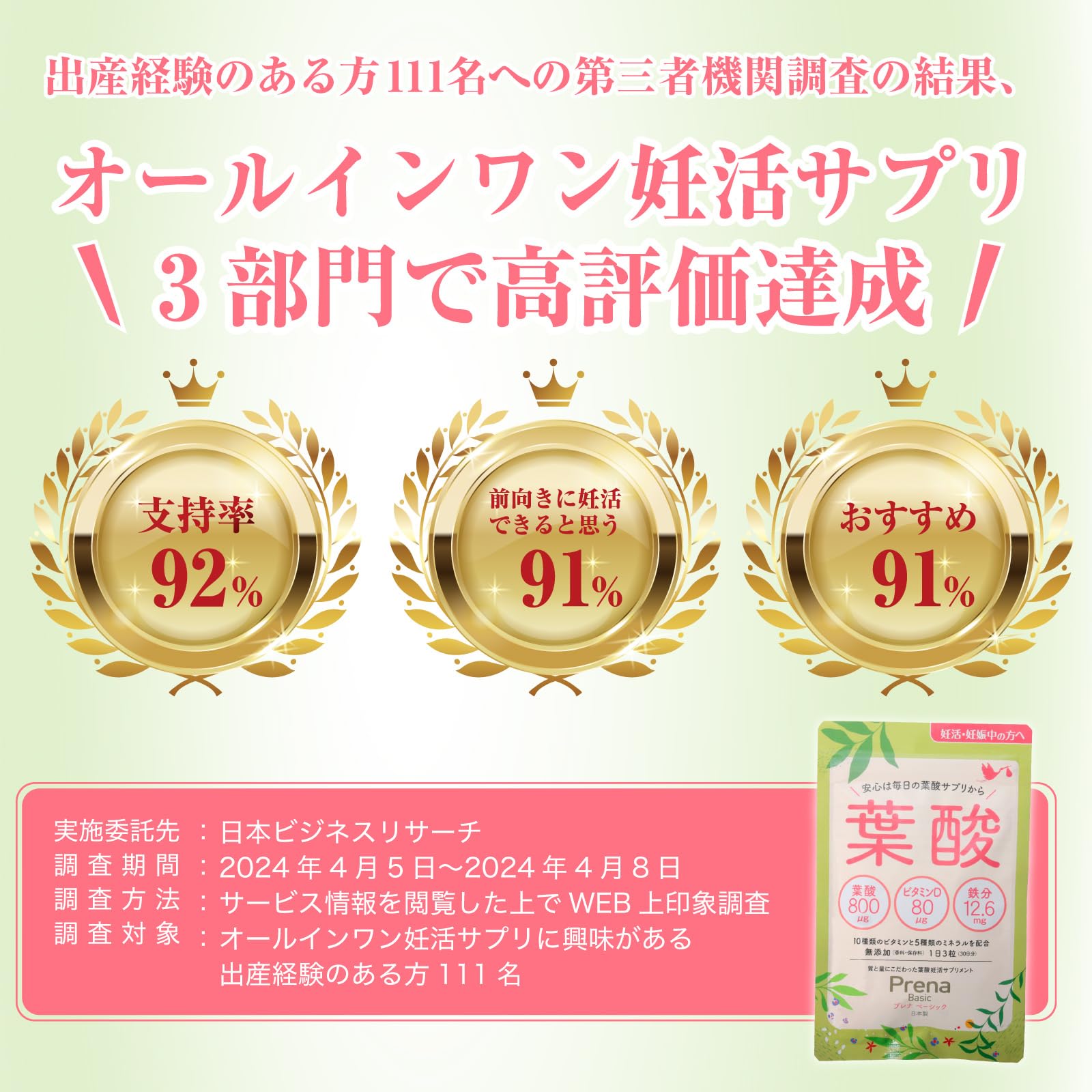 Amazon | 葉酸サプリ 葉酸 妊活 妊婦 妊娠 出産 マルチビタミン