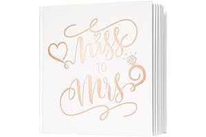 Calculs Bridal Shower Guest Book Miss to Mrs Picture Book