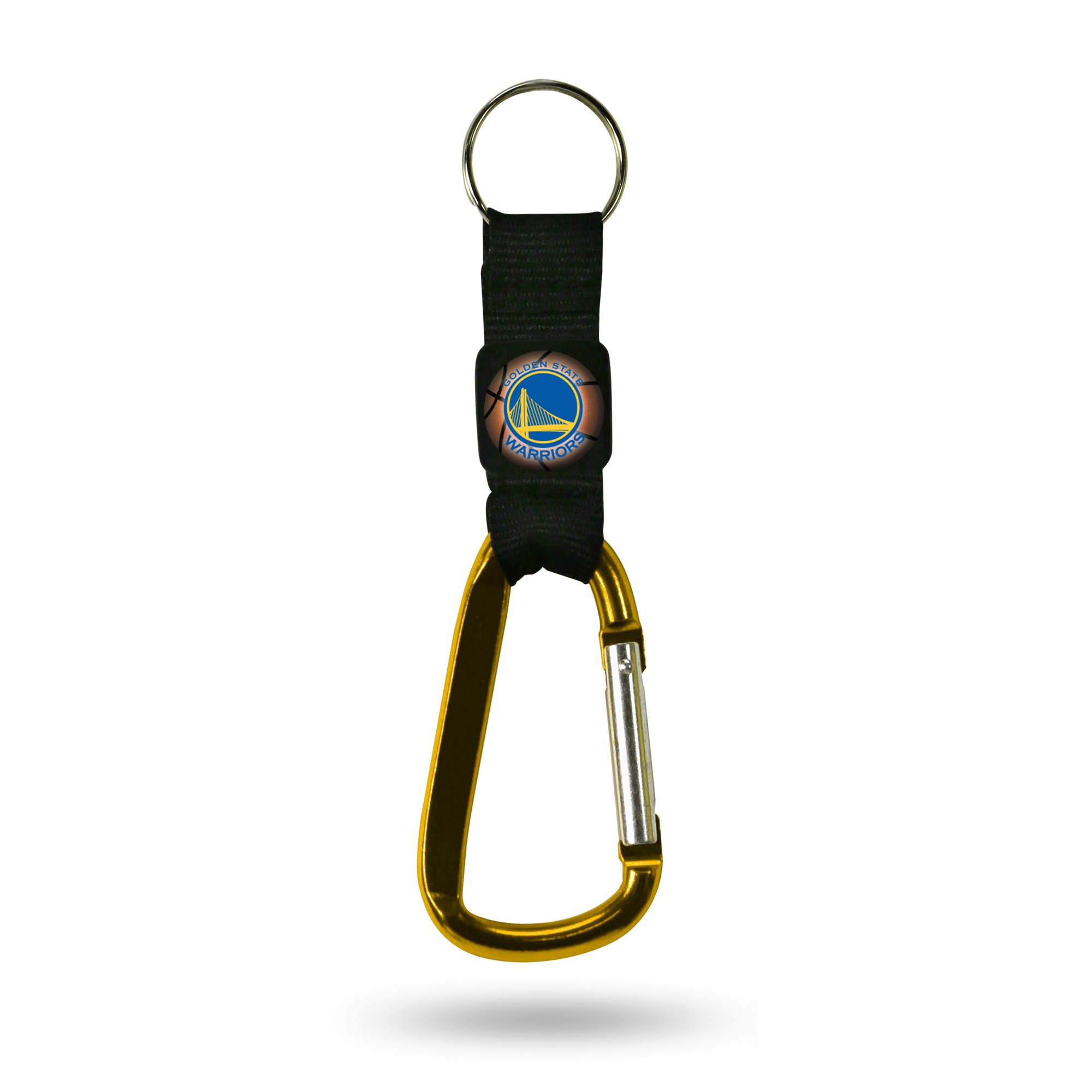 NBA Golden State Warriors Navi-Biner Keychain Carabiner with Compass