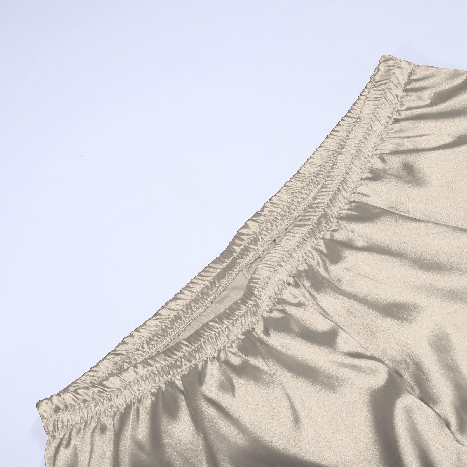 2026 Elegantes Damen Pyjama Set Satinseide mit Knopfleiste Zweiteilige Nachtwäsche als Familienlook Bequemer Loungewear Langarm Schlafanzug