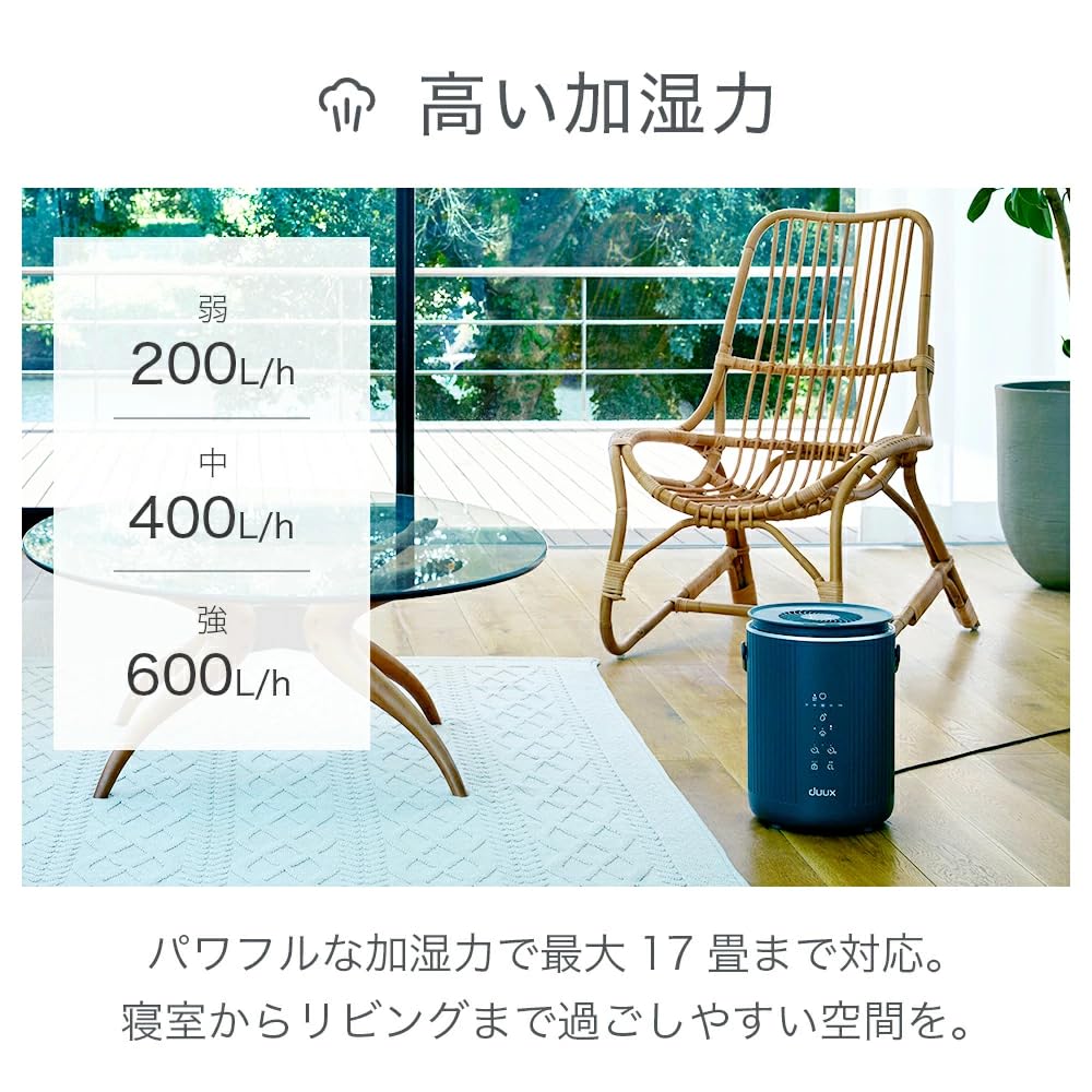 Amazon.co.jp: 【予約販売】加湿器 大容量 duux Dawn スチーム式