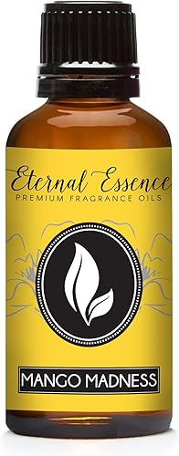 Eternal Essence Oils Mango Madness - Aceite de fragancia prémium de 1.0 fl oz, para hacer velas, jabón, aromaterapia, difusores, cuidado del hogar y