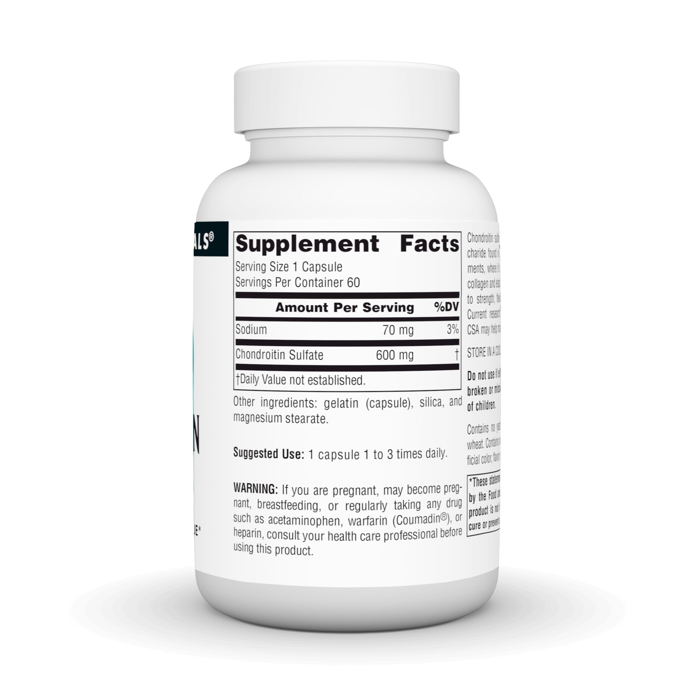 Source Naturals Chondroitin Sulfate, 600 mg - 60 Capsules — Amazon image 3