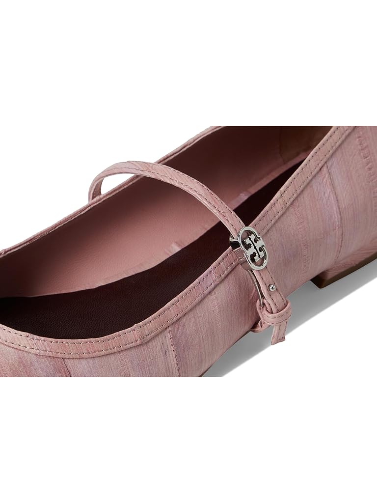 Pink Tory Burch Double T Buckle Mary Jane