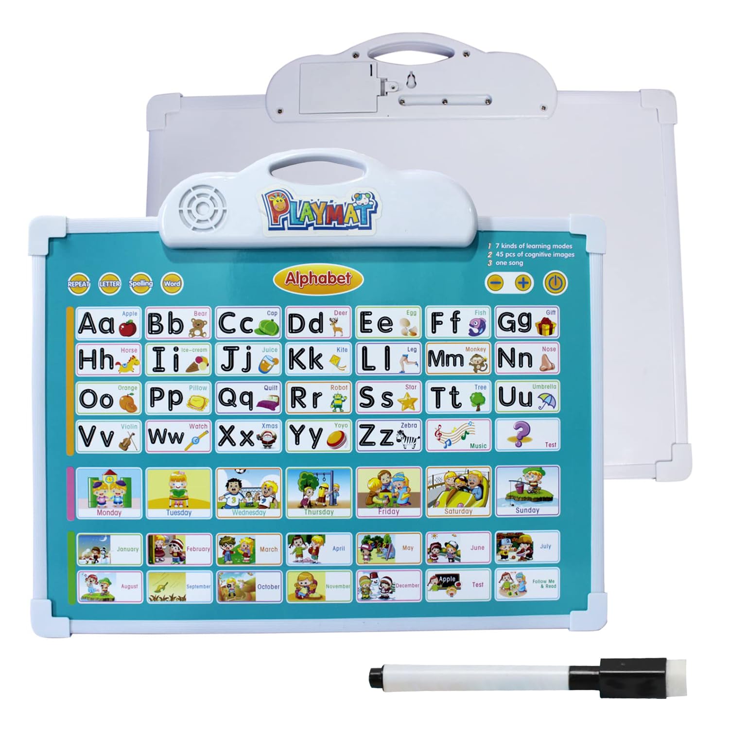 SNAPTRON Alphabet Chart For kids Early Learning Toys Electronic Talking ABC, Words, Music Mat Pad for Toddlers Alphabet Learning Chart, Great Preschool Educational Gifts for Toddlers Boys Girls 2 3 4+ (B0DCK7H4JV) Amazon Price History, Amazon Price Tracker