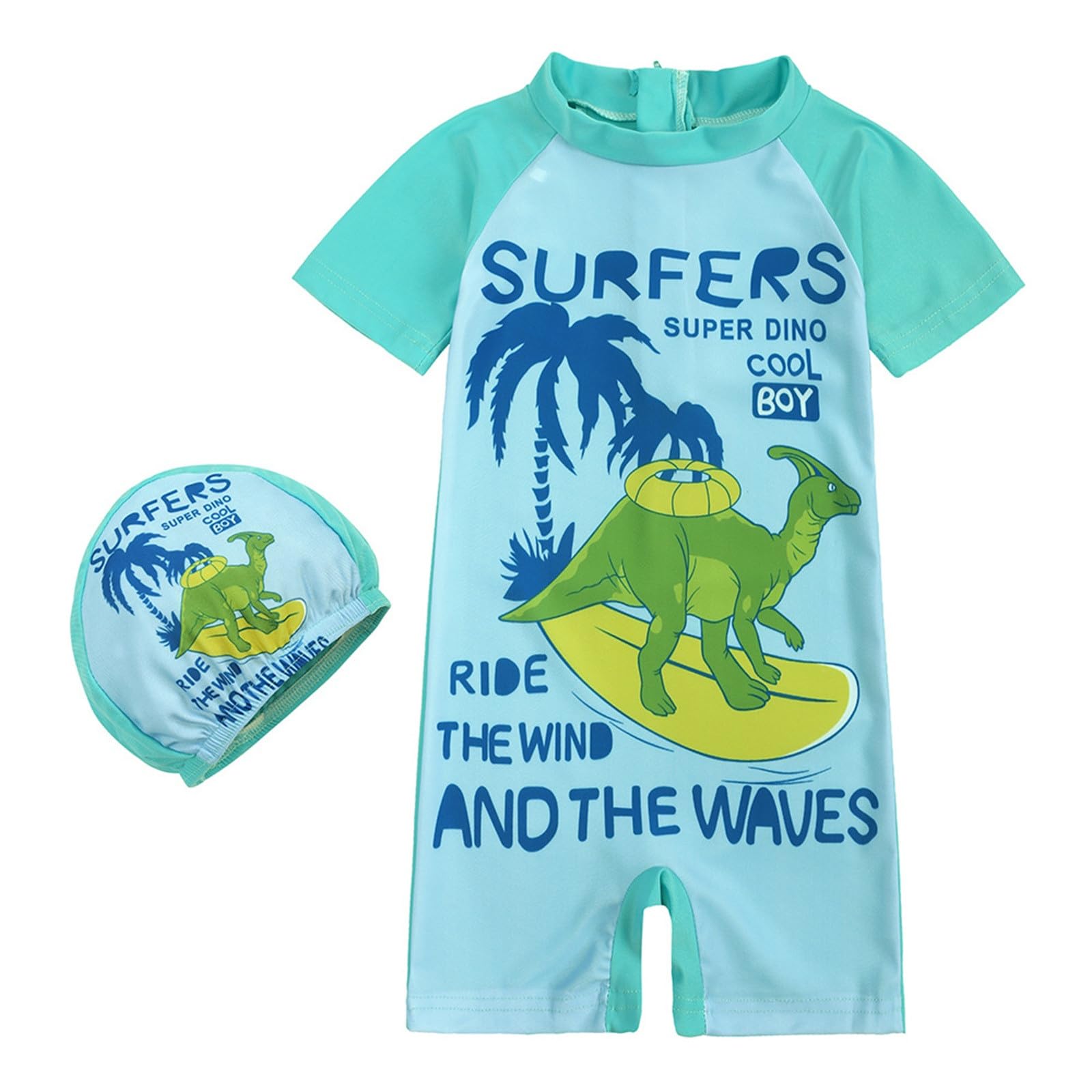 Maillot de bain garçon bouée intégrée et flottant pour piscine