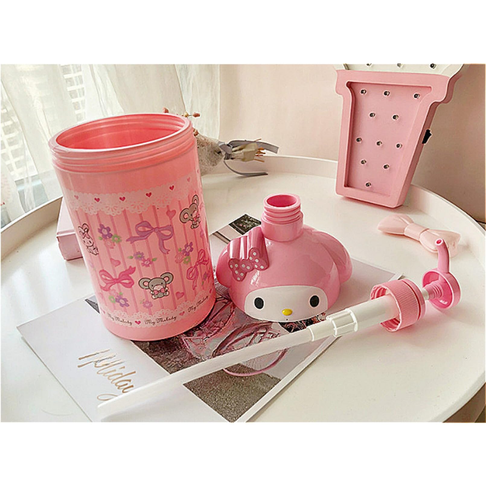 Amazon.co.jp: ULOVEJOYシャンプーポンプディスペンサ、ハローキティ