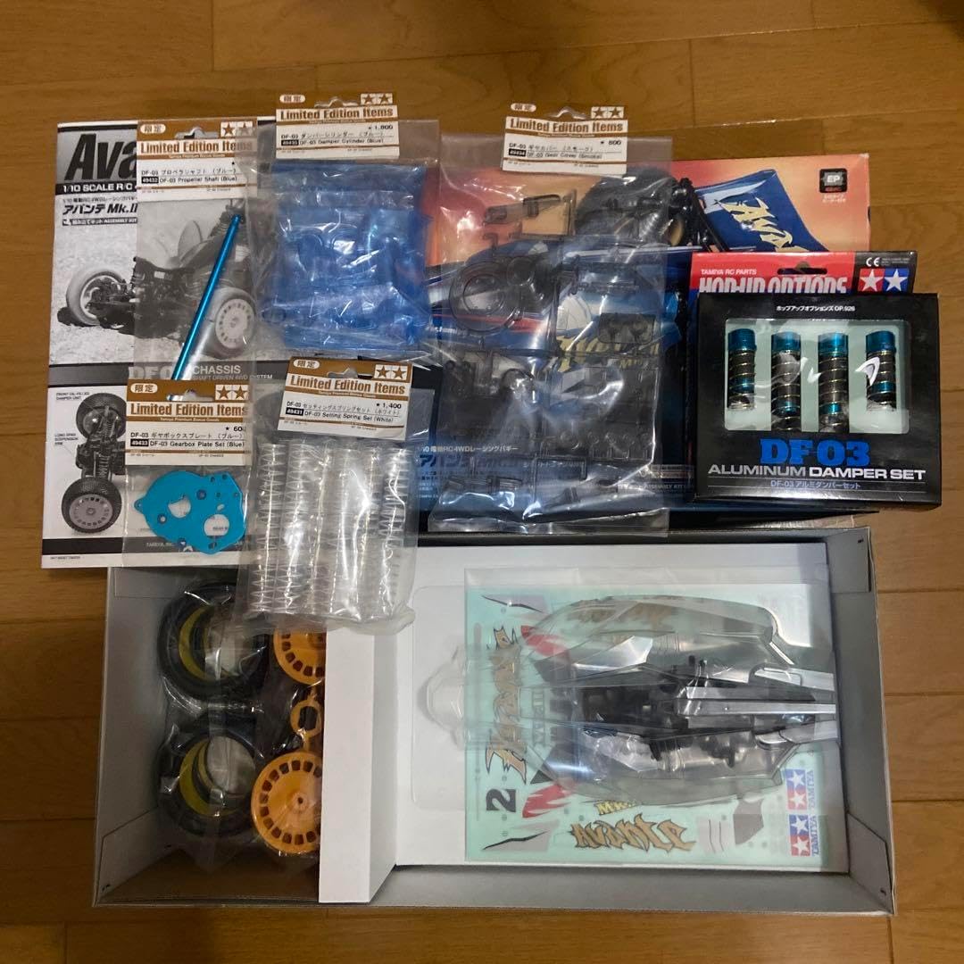 TAMIYA Avante Mk.II 1/10 RCカーとパーツ6点 Avante Mk.II 1/10 RCカーとパーツ6点
