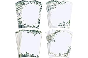 Add Graceful Greenery Accents: Taling Plant-Themed Decorative Stationery