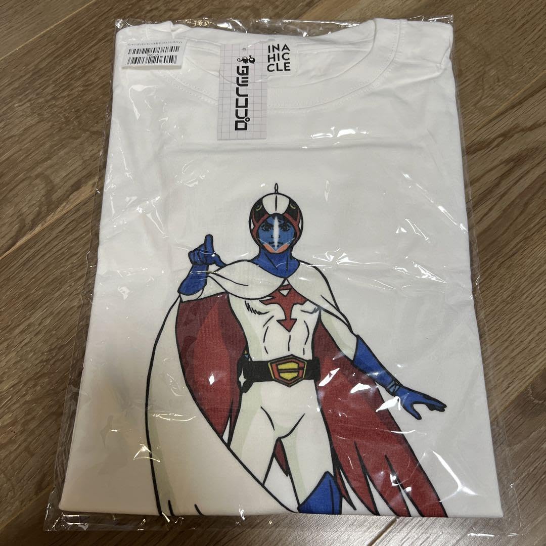 木梨サイクル×ガッチャマン  Tシャツ Lサイズ 白 Amazon.co.jp: 木梨サイクル×ガッチャマン Tシャツ Lサイズ 白
