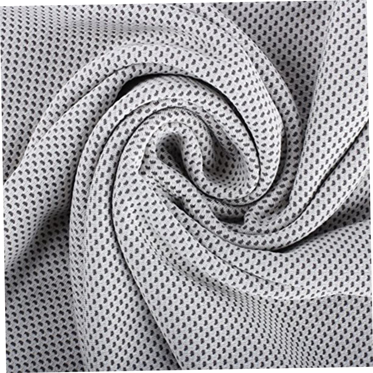 BESPORTBLE Cooling Neck Gaiter for Yoga Outdoor Sports Instant Wet Reusable Cold Towel Spa Headband Grey