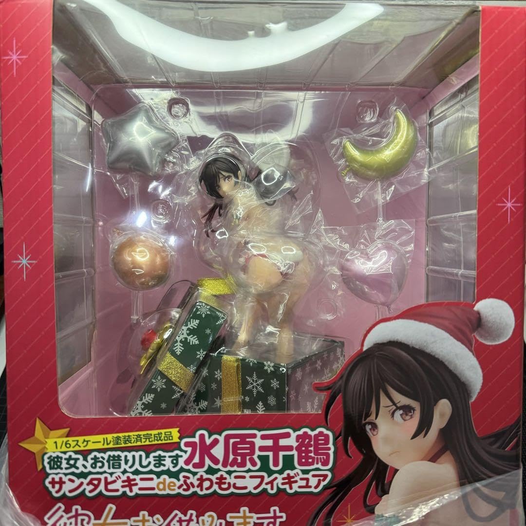 Amazon.co.jp: 水原千鶴 1 6 サンタビキニdeふわもこフィギュア : おもちゃ