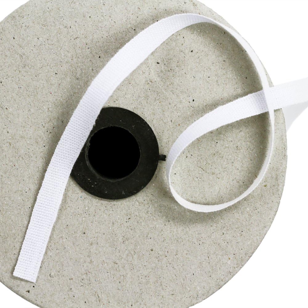 110 Yard Roll of Tailor's 3/16" Edge Tape (Non-Fusible), 100% Cotton, White