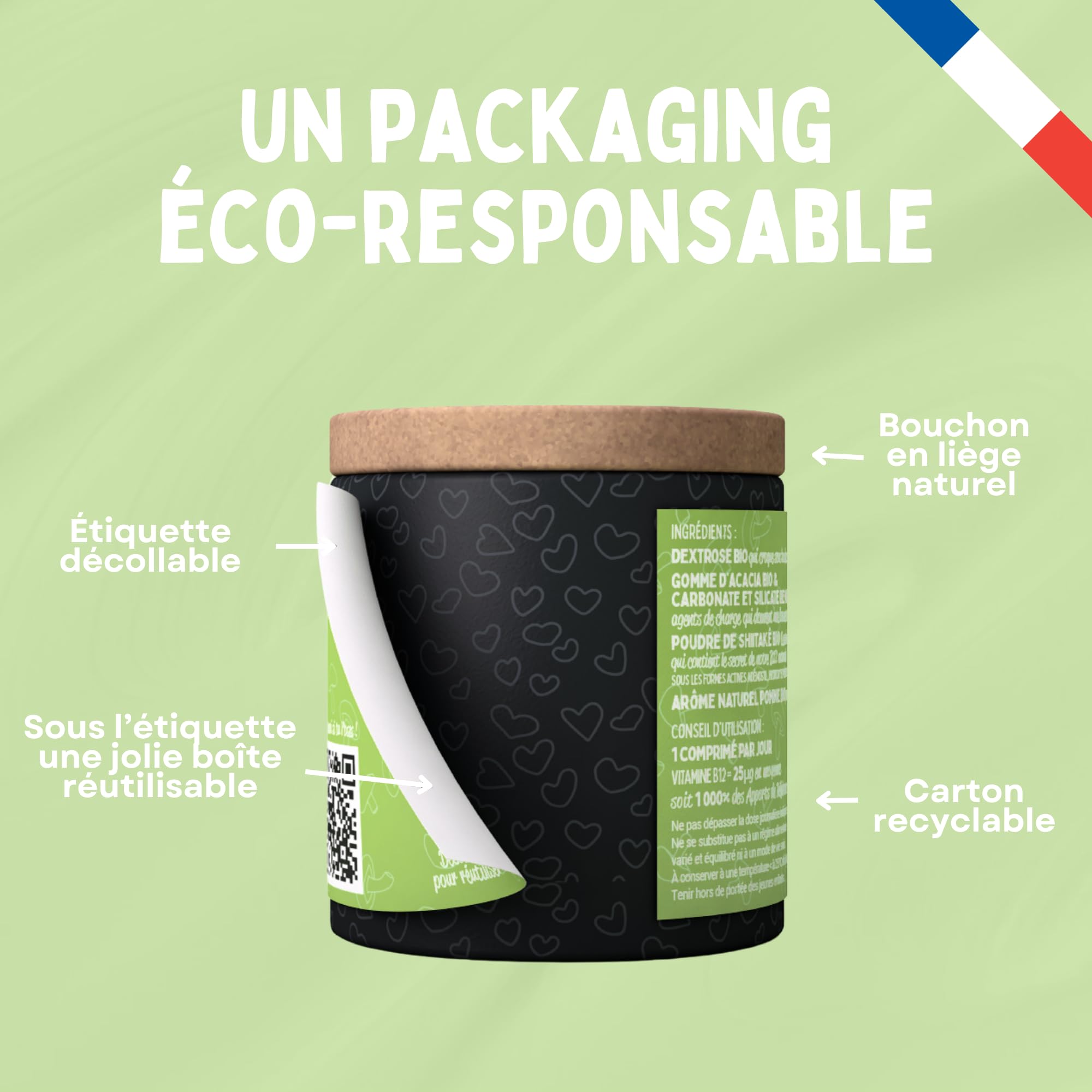 La K2-90 Comprimés à Croquer Citron Vert - Os, Dents & Immunité - Calcium - 45 Jours