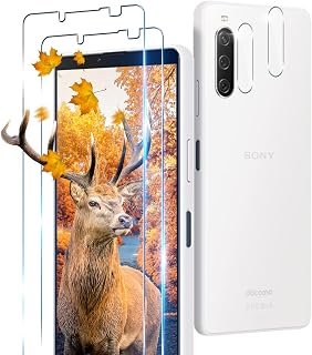 【4枚セット】 用 Xperia 10 IV ガラスフィルム 2枚 +2枚 カメラ保護フィルムセット【 日本硝子素材 9H強度 】 対応 エクスペリア 10 IV SO-52C / SOG07 強化ガラスフィルム 保護フィルム 飛散防止 指紋・汚れ防止 高透過率 ゼロ気泡 全面吸着 簡単貼り付け