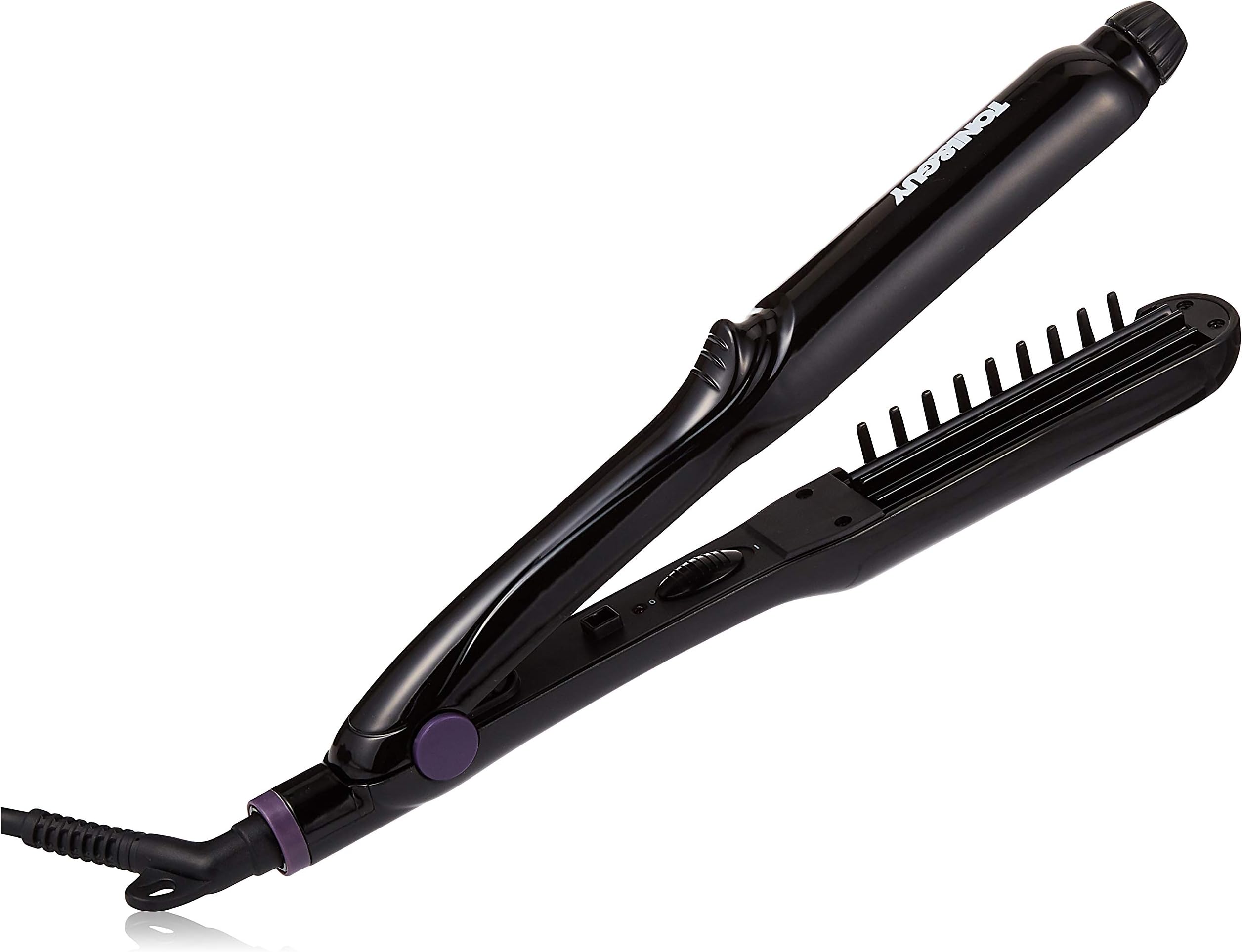 GHD Toni & Guy Twist and Crimping Black Hair Straightener