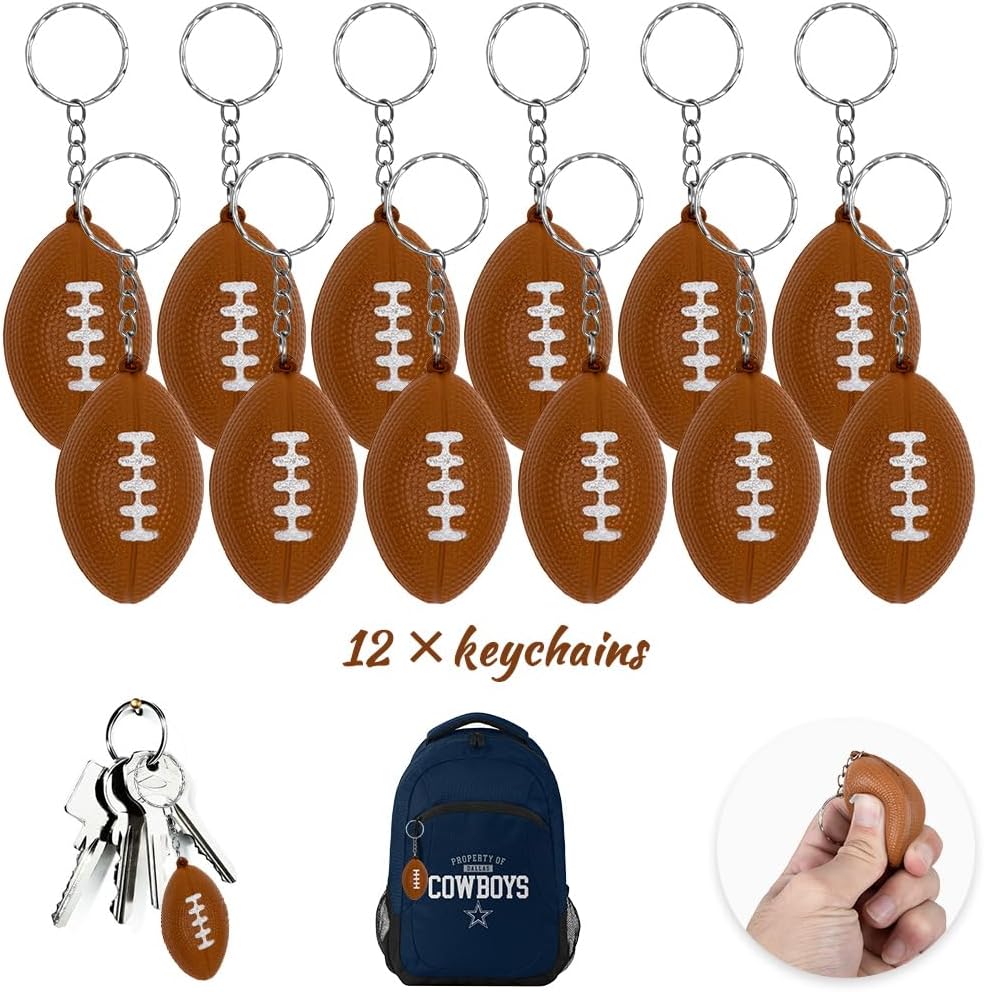 100PCS Football Birthday Party Favors Decorations Supplies,Cowboys Birthday Party Decorations Favors
