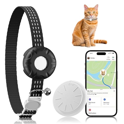 GPS Tracker for Cats, Mini Cat Tracker, Smart Pet Activity
