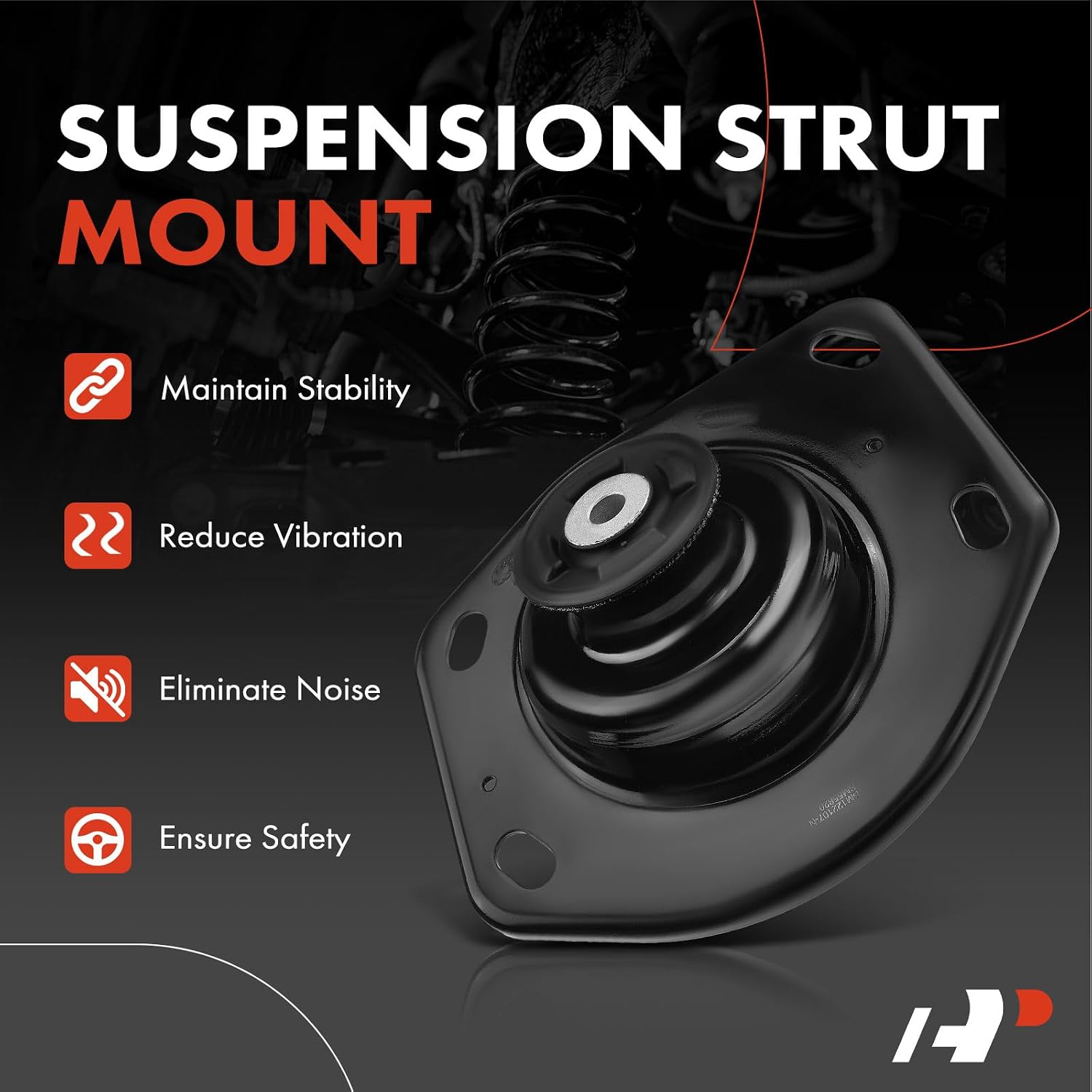 A-Premium Rear Right Suspension Strut Mount Compatible with Chevrolet Camaro 2010-2015 V6 3.6L V8 6.2L 7.0L