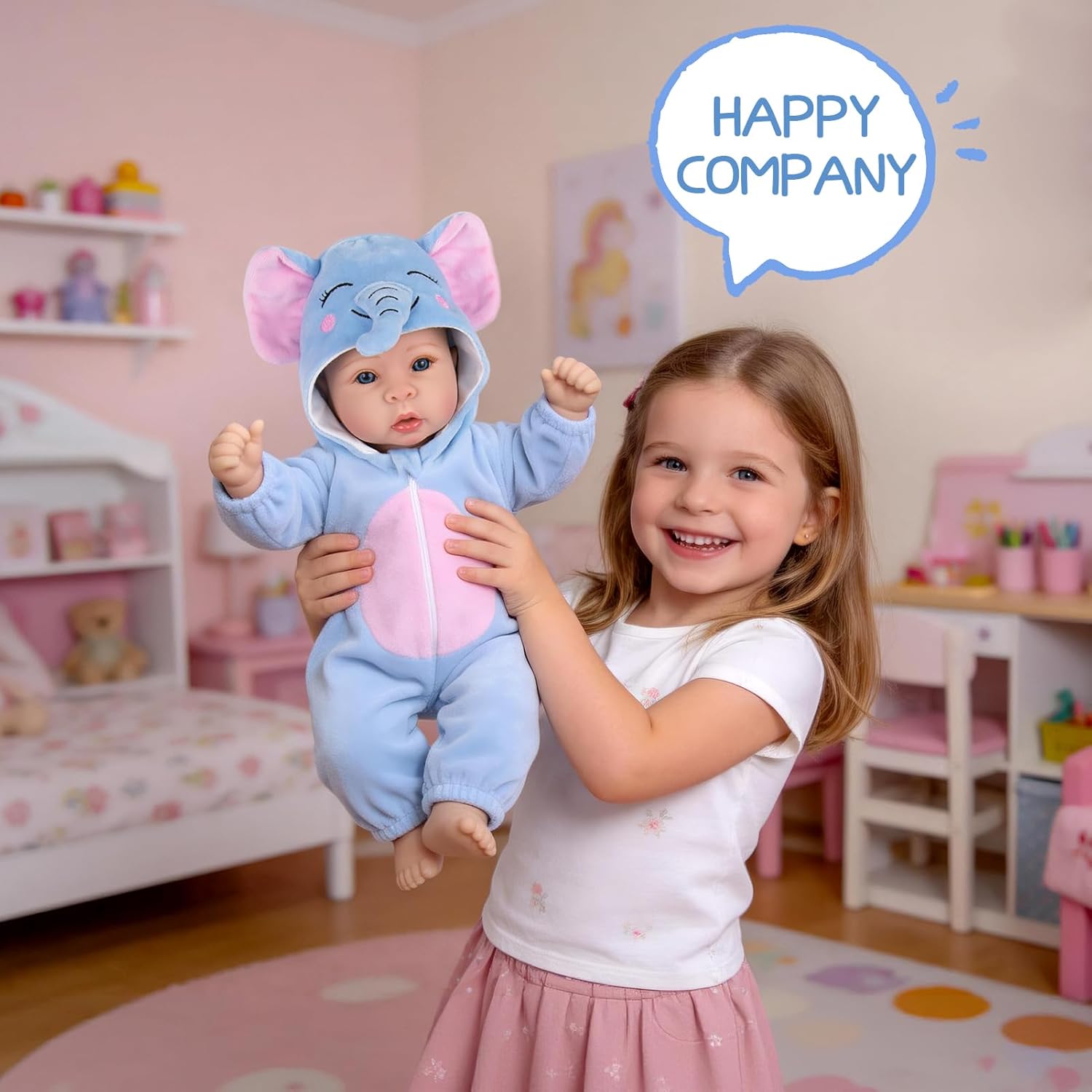 Aori Baby Doll Boy 17 inches, Real Life Baby Boy Dolls with Feeding Kit Included, Life Like Newborn Boy Baby Doll that Look Real, Ideal Gift for Kids, Birthday, Pretend Play