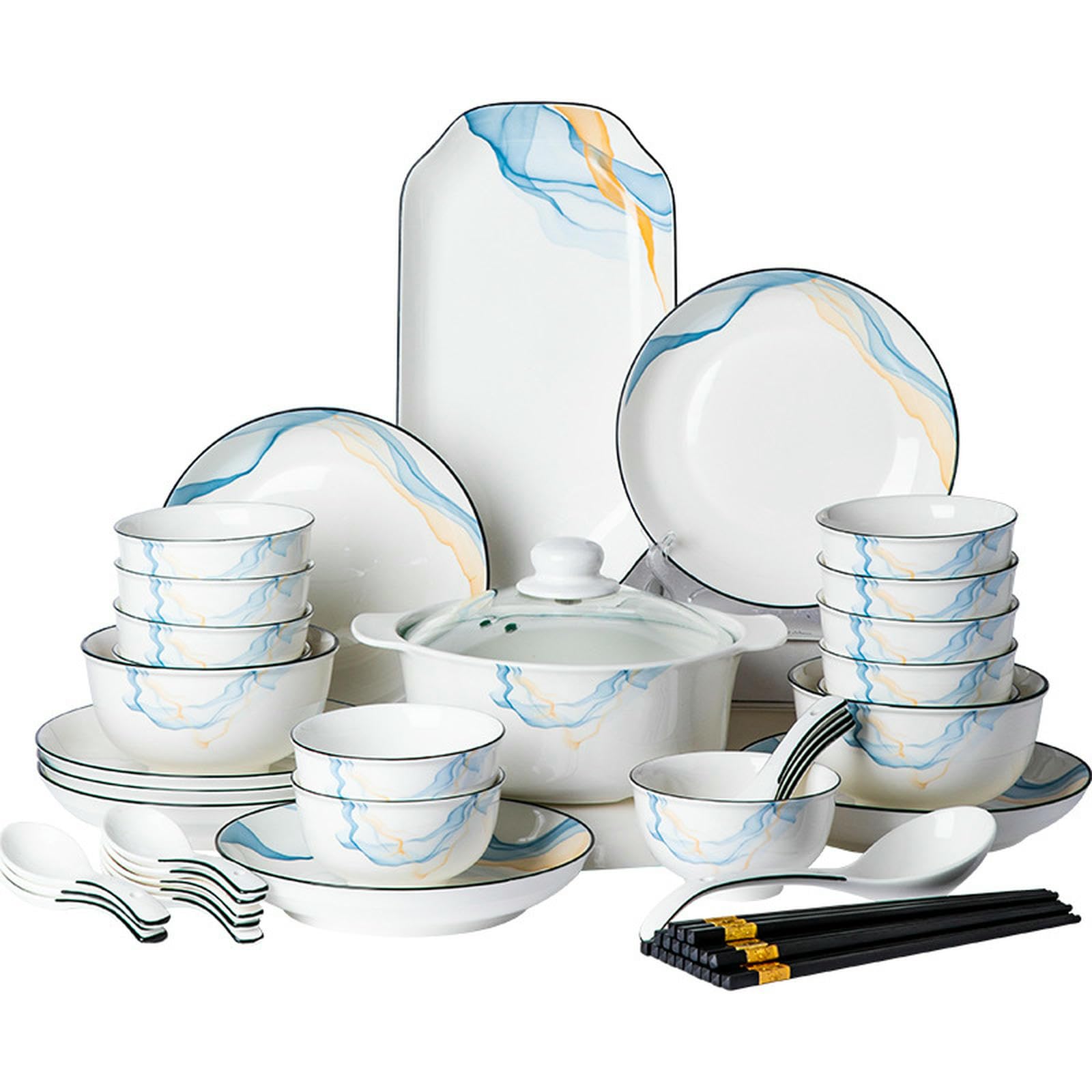 Miski do ryżu w stylu vintage, ceramiczne naczynia stołowe, miska do ryżu, nordyckie naczynia domowe, proste i wykwintne, odporne na wysokie temperatury, glazurowane, ceramiczne naczynia stołowe