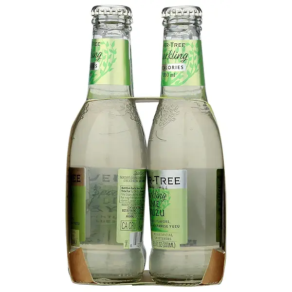 Sparkling Lime & Yuzu Mixer 4Pk, 6.8 Fl Oz 2