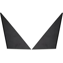 Interior Door Mirror Triangle Trim Cover Set Compatible with 1984-1992 BMW 3 Series E30 318i 325e 325i 325is 325ix M3, Left and Right Mirror Sail Panels, Replaces 51321904517 51321904518, Black