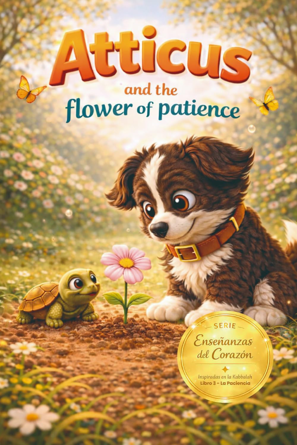 Atticus and the flower of patience: A children’s story about emotions, patience, and inner growth, inspired by the ancient wisdom of Kabbalah.