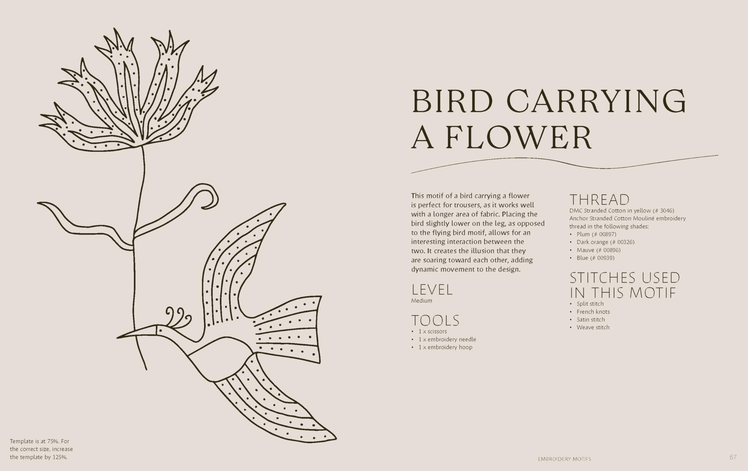 Threads: 20 Hand Embroidery Designs to Enhance Your Clothes