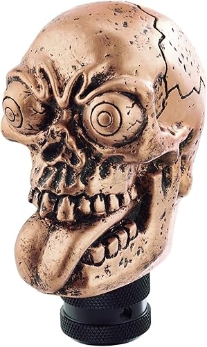 Pomo de palanca de cambios, palanca de cambios, transmisiones para la mayoría de automóviles, camiones, SUV (cobre)