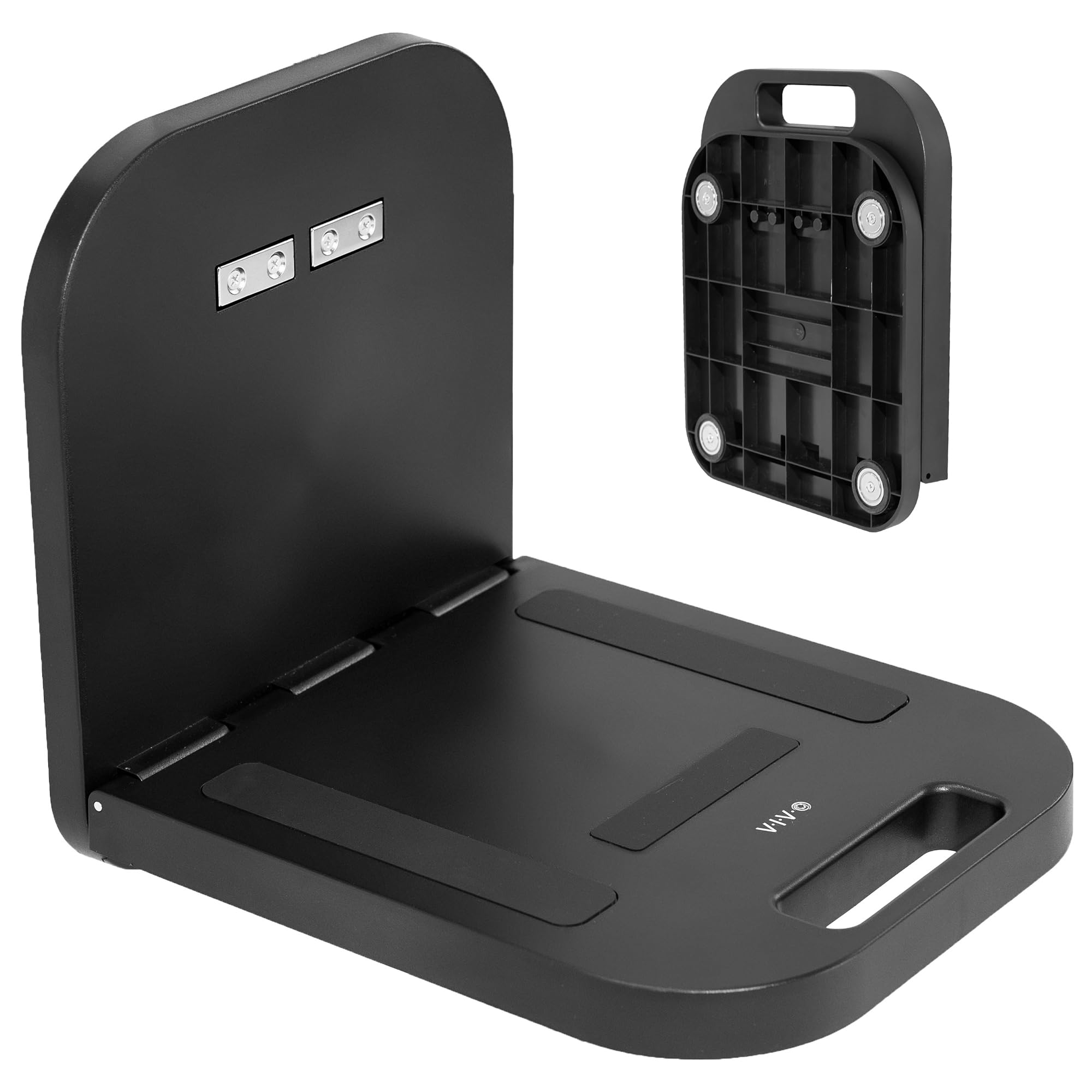 VIVO Magnetic Portable Laptop Workstation Notebook Tablet Shelf Utility Platform Hands-Free Compact Desk Attaches to Flat Steel Surfaces