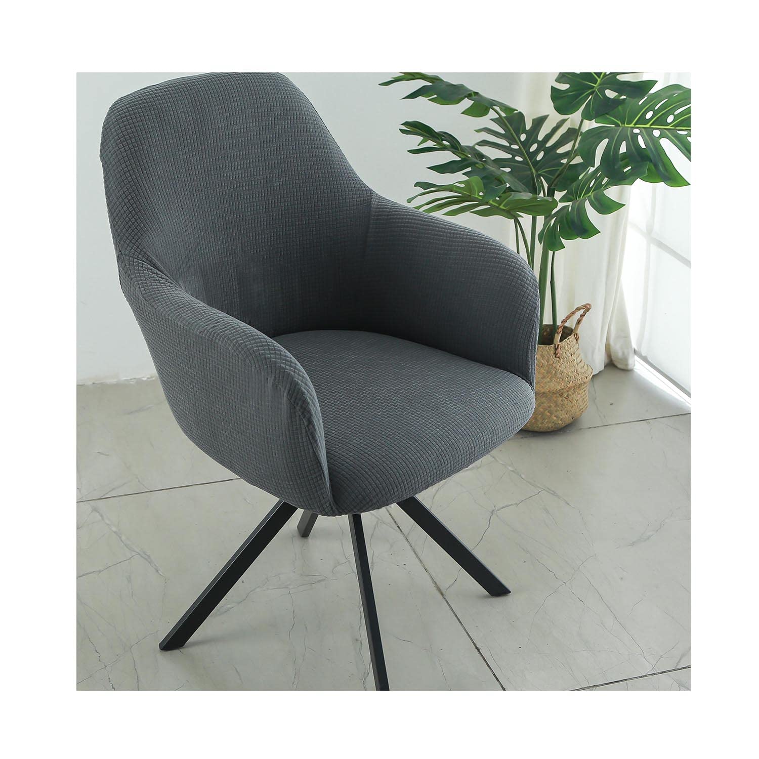 Housse de chaise lavable pour sublimer vos repas de famille et vos journées de télétravail