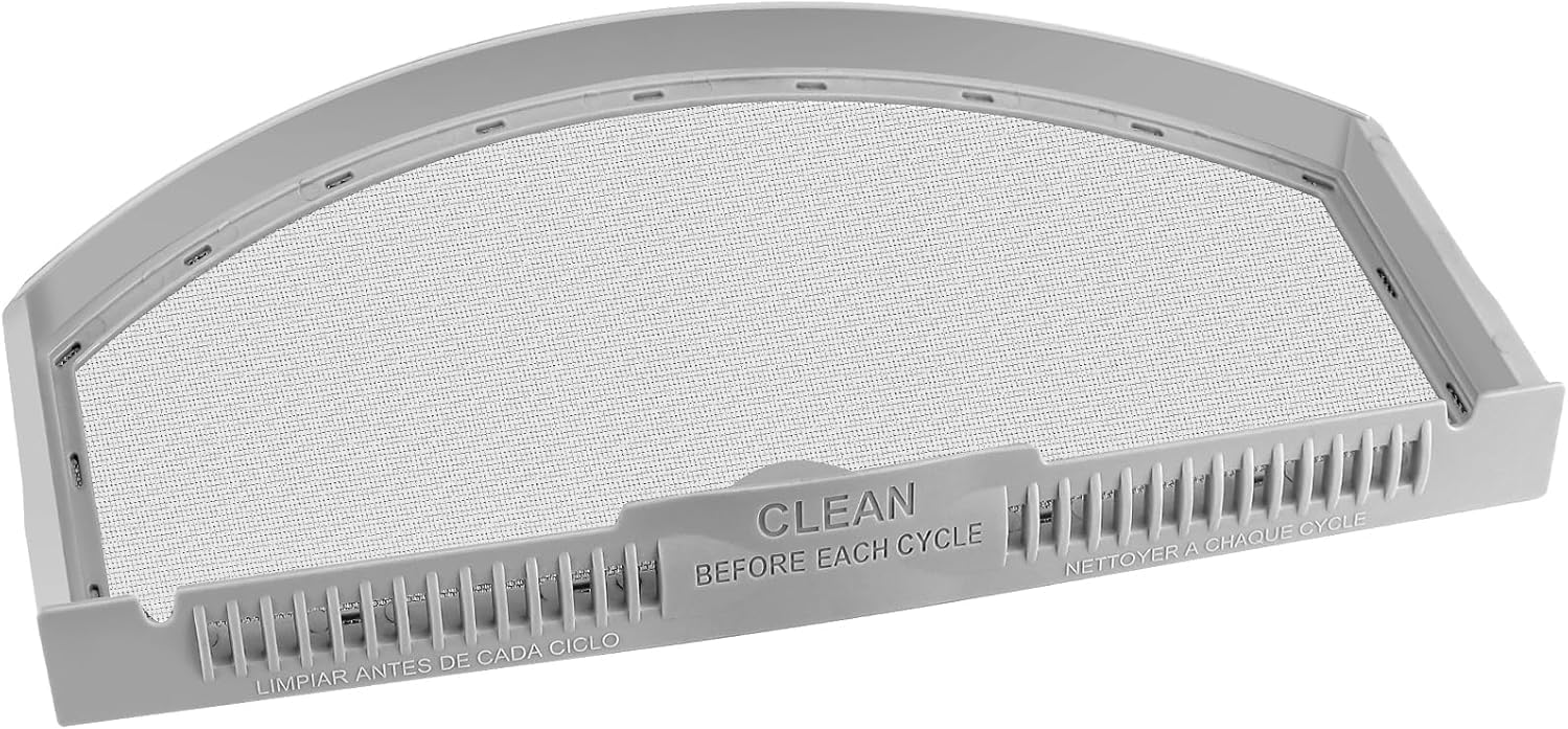 Lint Filter fit for General Electric GTD45GASJ1WS GTD45GASJ2WS GTD45GASJ3WS GTD45GBMK0WS GTD58EBSV0WS GTD58GBSV0WS GTD65EBMJ0WS GTD65EBMJ1WS GTD65EBMJ3WS GTD45GASJ0WS Dryer