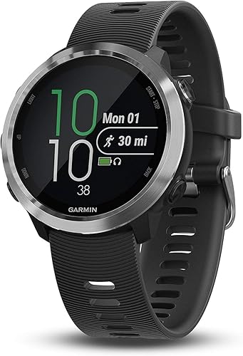 Garmin 010-01863-00 Forerunner 645 - Reloj GPS con pagos sin contacto y frecuencia cardíaca basada en muñeca, 1,2 pulgadas, negro (renovado)