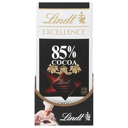 Vista 96 de Lindt Excellence - Barra de chocolate amargo Caramel Sea Salt Dark Chocolate, dulce de chocolate para el Día de la Madre, 3.5 onzas