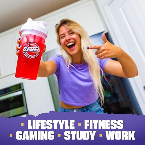 Miniatura 6 de G Fuel Miami Nights 2.0 - Bebida energética en polvo, mezcla de cafeína preentrenamiento para juegos, amino de enfoque sin azúcar, vitamina +