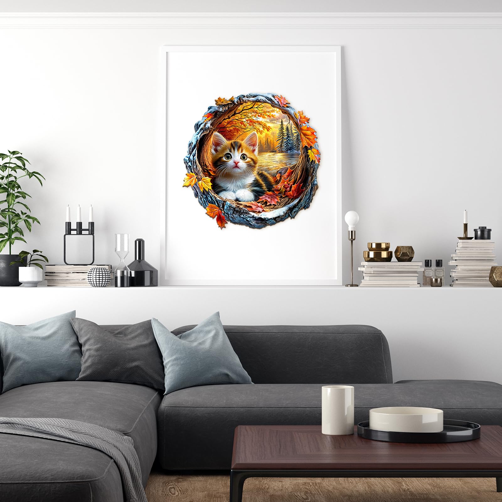 Houten Puzzel volwassenen - Mystieke Boom – Figured'Art
