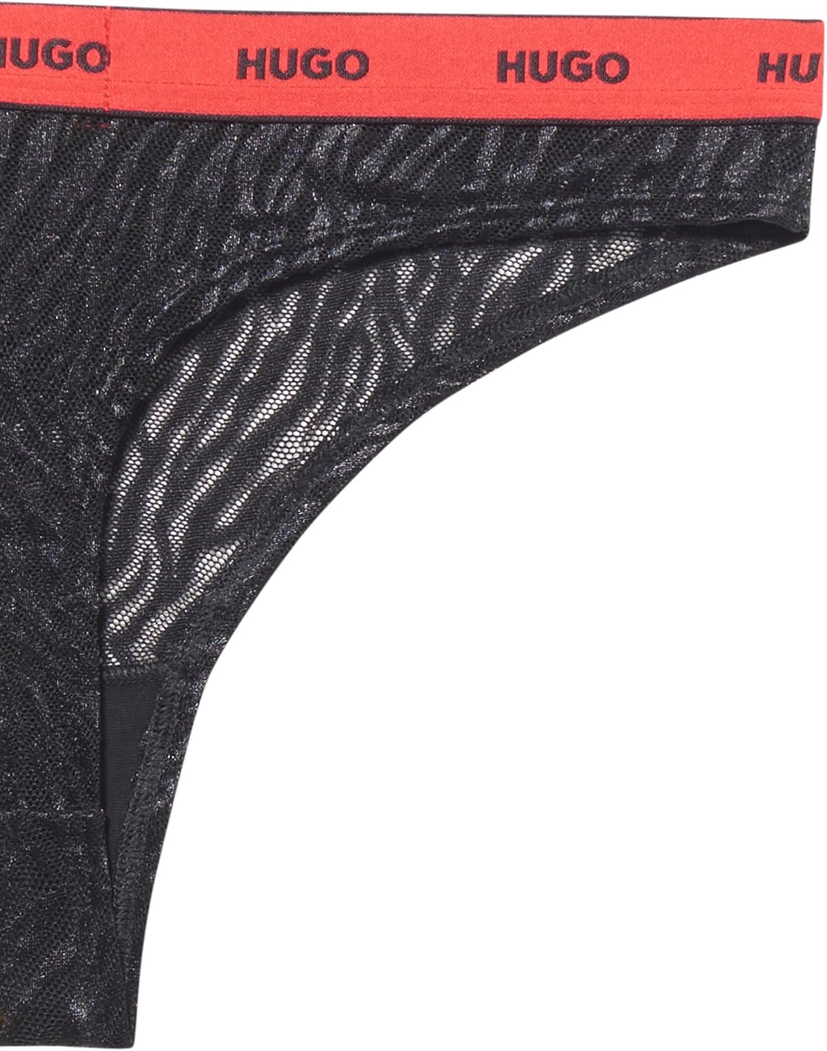 HUGO Women's 3-pack Repeat Logo Lace Thongs