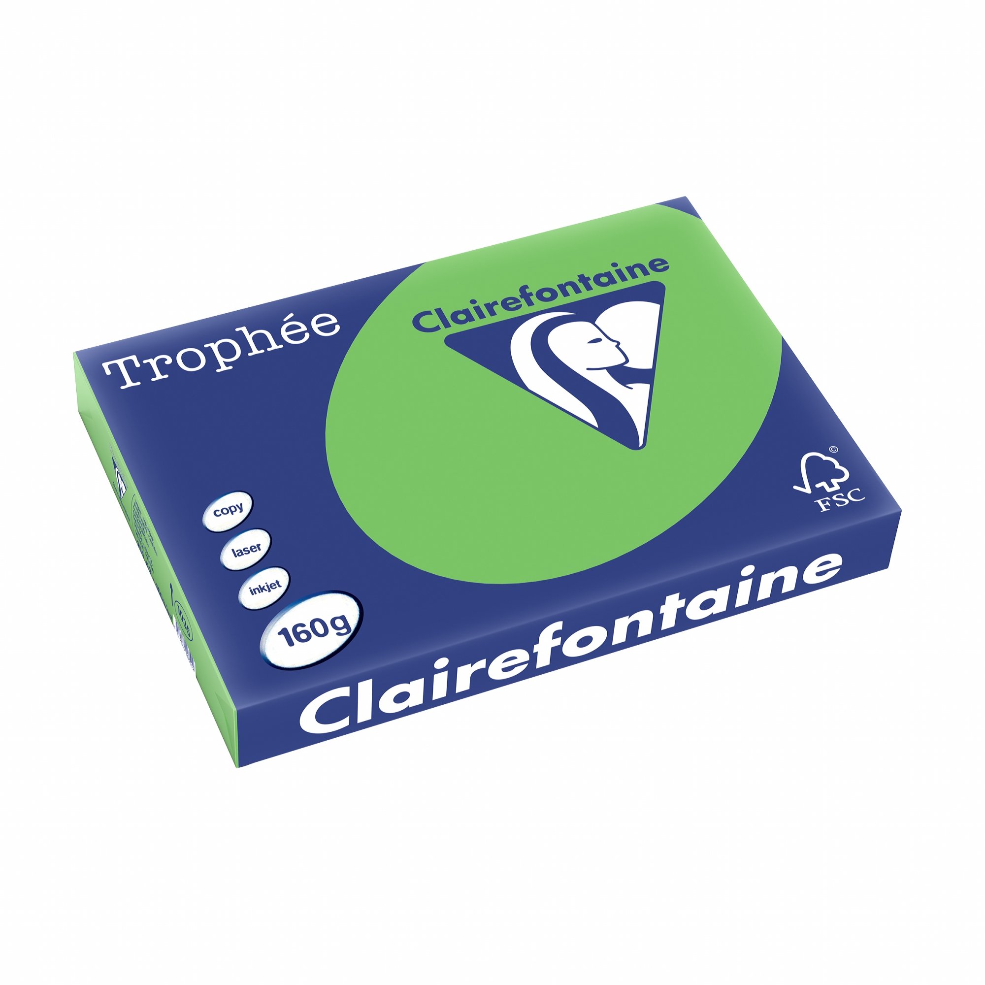 Clairalfa 1035C papier wielofunkcyjny, DIN A3, 160 g/m², zielony