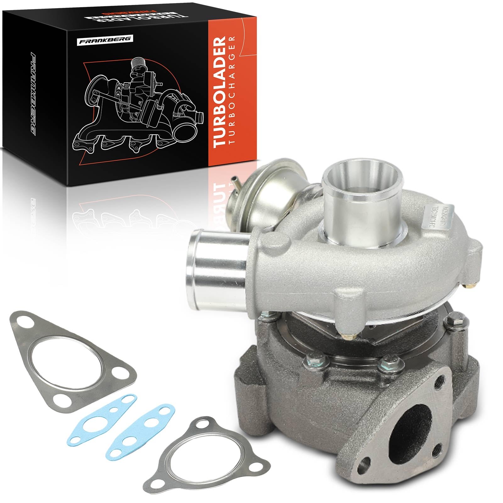 Frankberg Turbocompressore 1720127030 | Compatibile con: A.v.e.n.s.i.s Station Wagon T22, A.v.e.n.s.i.s T25, R.A.V 4 II A2, A.v.e.n.s.i.s T22